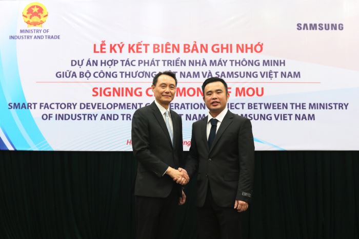 HAAST THAM GIA DỰ ÁN SMART FACTORY DO BỘ CÔNG THƯƠNG TỔ CHỨC
